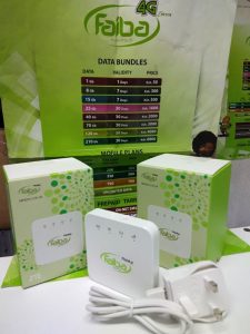 Enjoy 25Gb @1000 monthly with faiba 4G mifi